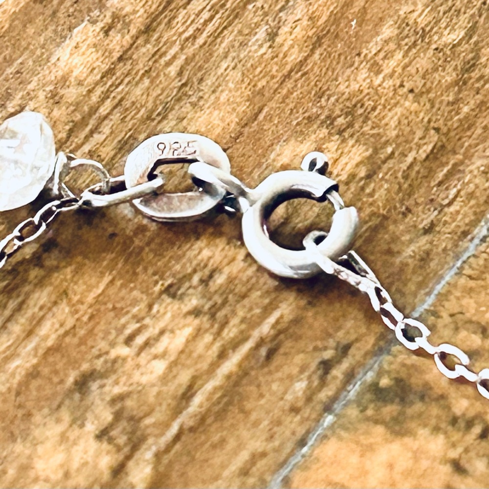 ***SOLD***
925 Sterling Silver Botanical Necklace - Picture 4 of 5